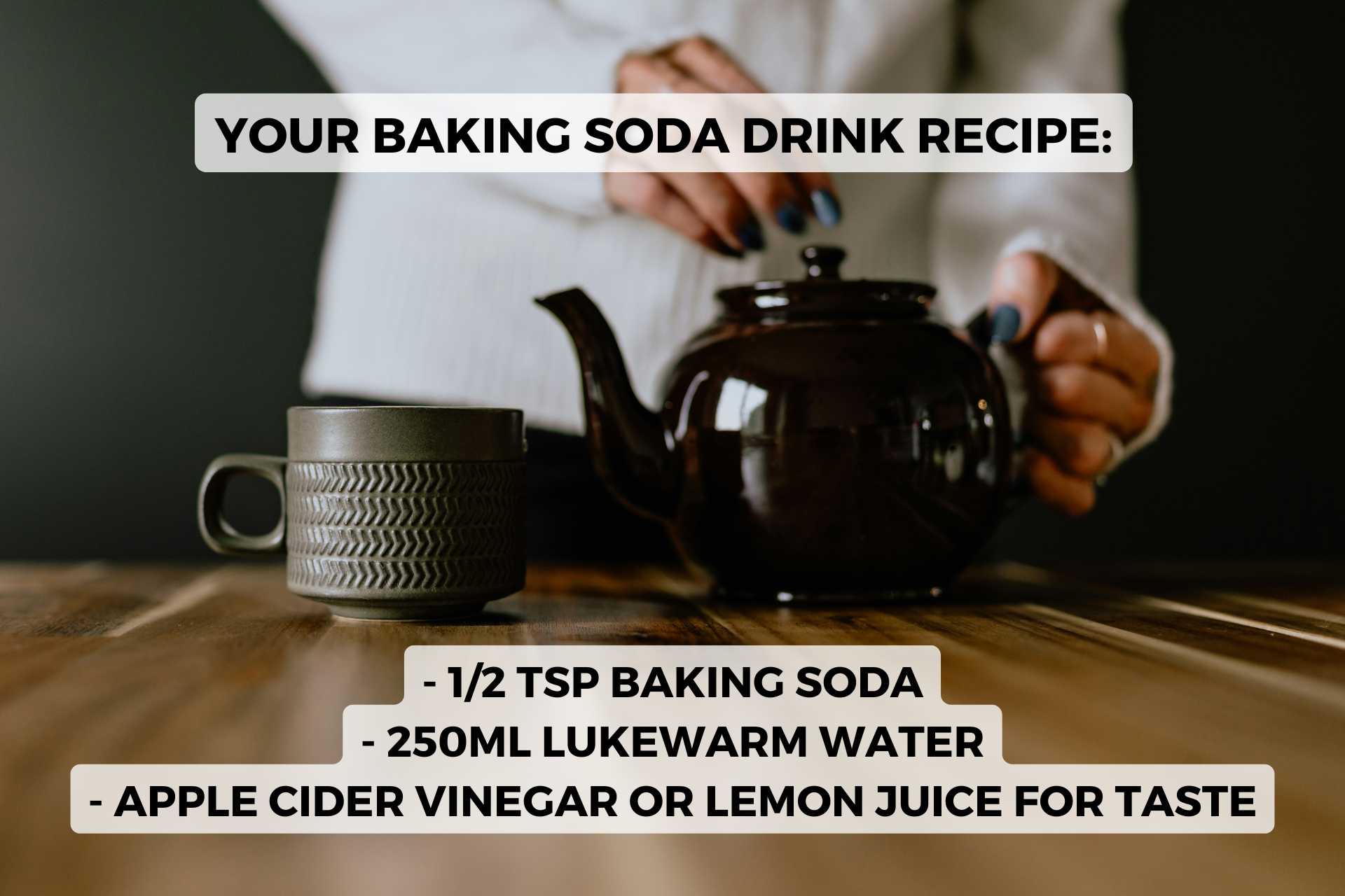baking soda drink recipe